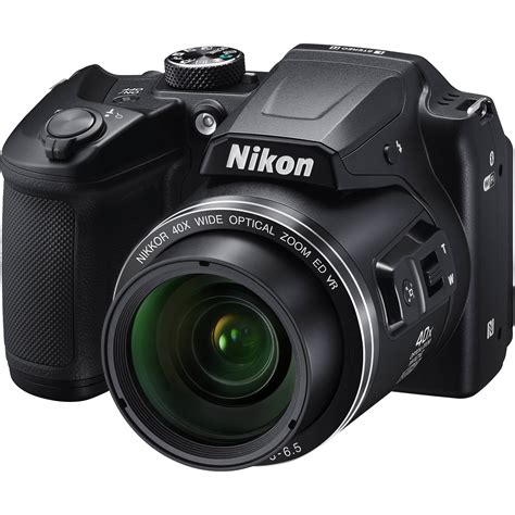 Nikon b500 coolpix - The Nikon COOLPIX B500 Digital Camera features a 16MP 1/2.3″ BSI CMOS sensor for high-resolution imagery as well as Full HD 1080p video. This sensor’s construction utilizes a stacked backside-illuminated design to improve clarity and image quality when working in dimly-lit conditions.